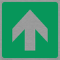 SV11723: E907 Safe condition: Up / forwards arrow (90 deg supplimentary)