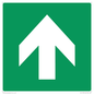 SV11723: E907 Safe condition: Up / forwards arrow (90 deg supplimentary)
