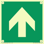 SV11723: E907 Safe condition: Up / forwards arrow (90 deg supplimentary)