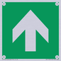 SV11723: E907 Safe condition: Up / forwards arrow (90 deg supplimentary)