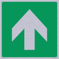 SV11723: E907 Safe condition: Up / forwards arrow (90 deg supplimentary)