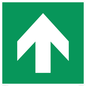SV11723: E907 Safe condition: Up / forwards arrow (90 deg supplimentary)