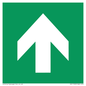 SV11723: E907 Safe condition: Up / forwards arrow (90 deg supplimentary)