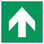 SV11723: E907 Safe condition: Up / forwards arrow (90 deg supplimentary)