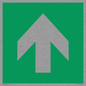 SV11723: E907 Safe condition: Up / forwards arrow (90 deg supplimentary)