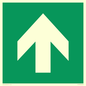 SV11723: E907 Safe condition: Up / forwards arrow (90 deg supplimentary)