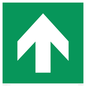 SV11723: E907 Safe condition: Up / forwards arrow (90 deg supplimentary)