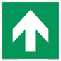 SV11723: E907 Safe condition: Up / forwards arrow (90 deg supplimentary)