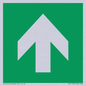 SV11723: E907 Safe condition: Up / forwards arrow (90 deg supplimentary)