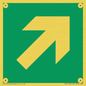 SV11725: E908  Safe condition: Up right arrow (45 deg supplimentary)