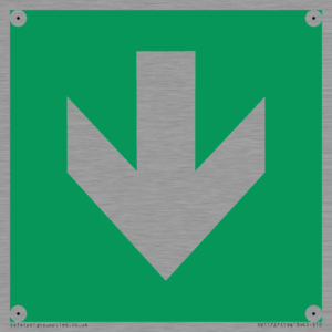 SV11727: E911 Safe condition: Down arrow (90 deg supplimentary)