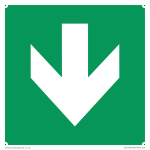 SV11727: E911 Safe condition: Down arrow (90 deg supplimentary)