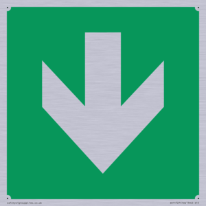 SV11727: E911 Safe condition: Down arrow (90 deg supplimentary)