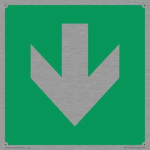 SV11727: E911 Safe condition: Down arrow (90 deg supplimentary)