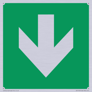 SV11727: E911 Safe condition: Down arrow (90 deg supplimentary)