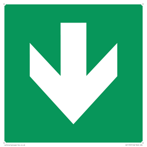 SV11727: E911 Safe condition: Down arrow (90 deg supplimentary)