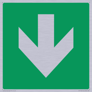 SV11727: E911 Safe condition: Down arrow (90 deg supplimentary)