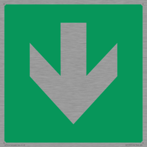 SV11727: E911 Safe condition: Down arrow (90 deg supplimentary)