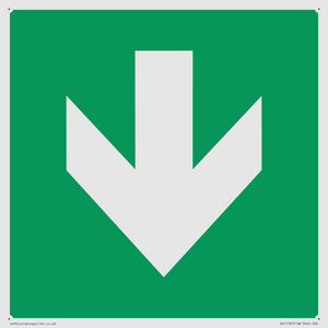 SV11727: E911 Safe condition: Down arrow (90 deg supplimentary)
