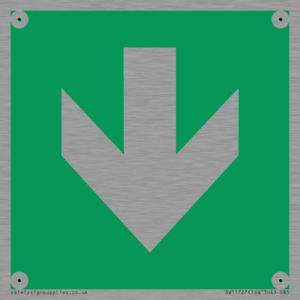 SV11727: E911 Safe condition: Down arrow (90 deg supplimentary)