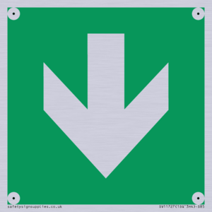 SV11727: E911 Safe condition: Down arrow (90 deg supplimentary)