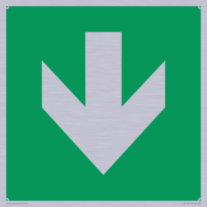 SV11727: E911 Safe condition: Down arrow (90 deg supplimentary)