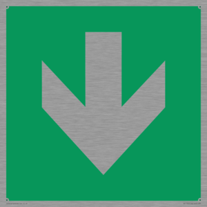 SV11727: E911 Safe condition: Down arrow (90 deg supplimentary)