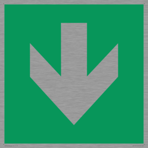SV11727: E911 Safe condition: Down arrow (90 deg supplimentary)