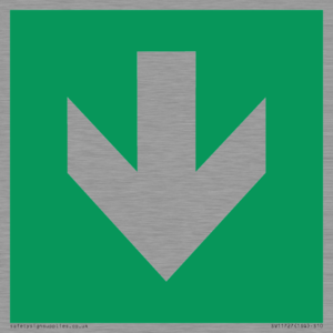 SV11727: E911 Safe condition: Down arrow (90 deg supplimentary)