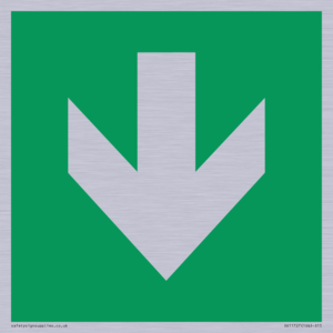 SV11727: E911 Safe condition: Down arrow (90 deg supplimentary)