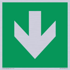 SV11727: E911 Safe condition: Down arrow (90 deg supplimentary)