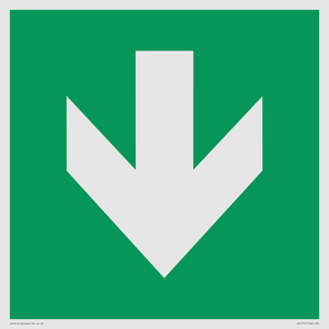 SV11727: E911 Safe condition: Down arrow (90 deg supplimentary)