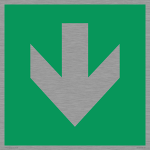 SV11727: E911 Safe condition: Down arrow (90 deg supplimentary)