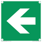 SV11731: E913 Safe condition: Left arrow (90 deg supplimentary)