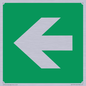 SV11731: E913 Safe condition: Left arrow (90 deg supplimentary)