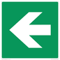SV11731: E913 Safe condition: Left arrow (90 deg supplimentary)