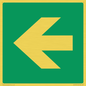 SV11731: E913 Safe condition: Left arrow (90 deg supplimentary)