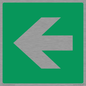SV11731: E913 Safe condition: Left arrow (90 deg supplimentary)