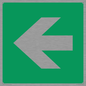 SV11731: E913 Safe condition: Left arrow (90 deg supplimentary)
