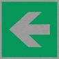SV11731: E913 Safe condition: Left arrow (90 deg supplimentary)