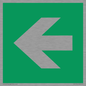 SV11731: E913 Safe condition: Left arrow (90 deg supplimentary)
