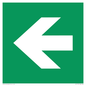 SV11731: E913 Safe condition: Left arrow (90 deg supplimentary)