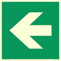 SV11731: E913 Safe condition: Left arrow (90 deg supplimentary)
