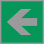 SV11731: E913 Safe condition: Left arrow (90 deg supplimentary)