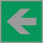 SV11731: E913 Safe condition: Left arrow (90 deg supplimentary)