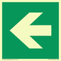 SV11731: E913 Safe condition: Left arrow (90 deg supplimentary)