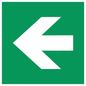 SV11731: E913 Safe condition: Left arrow (90 deg supplimentary)