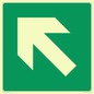 SV11733: E914 Safe condition: Up left arrow (45 deg supplimentary)