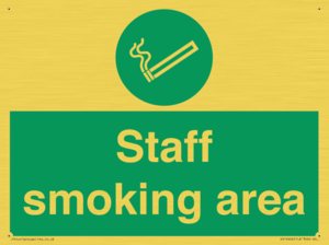SV12406: Staff smoking area