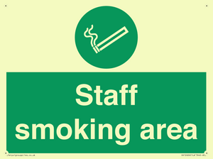 SV12406: Staff smoking area